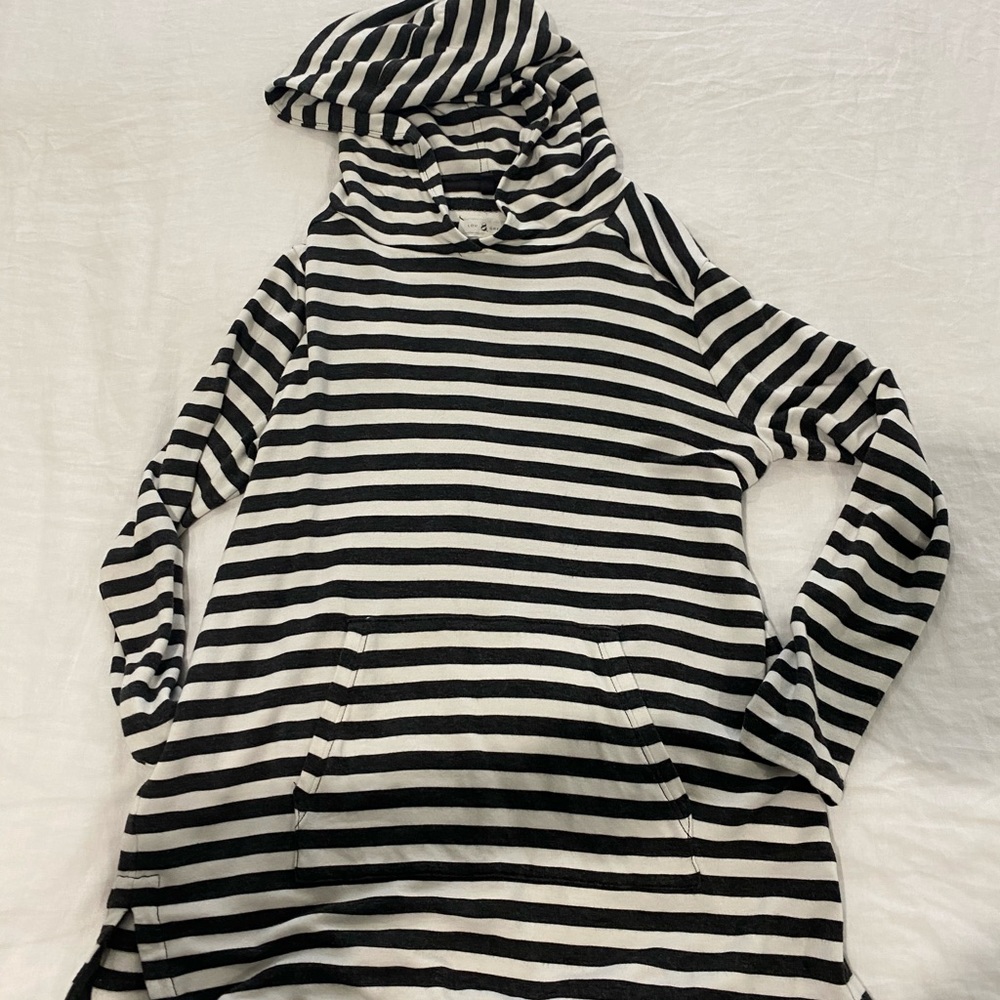Lou and grey hooded tunic